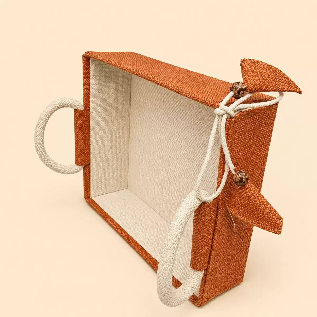 Brown Jute Basket