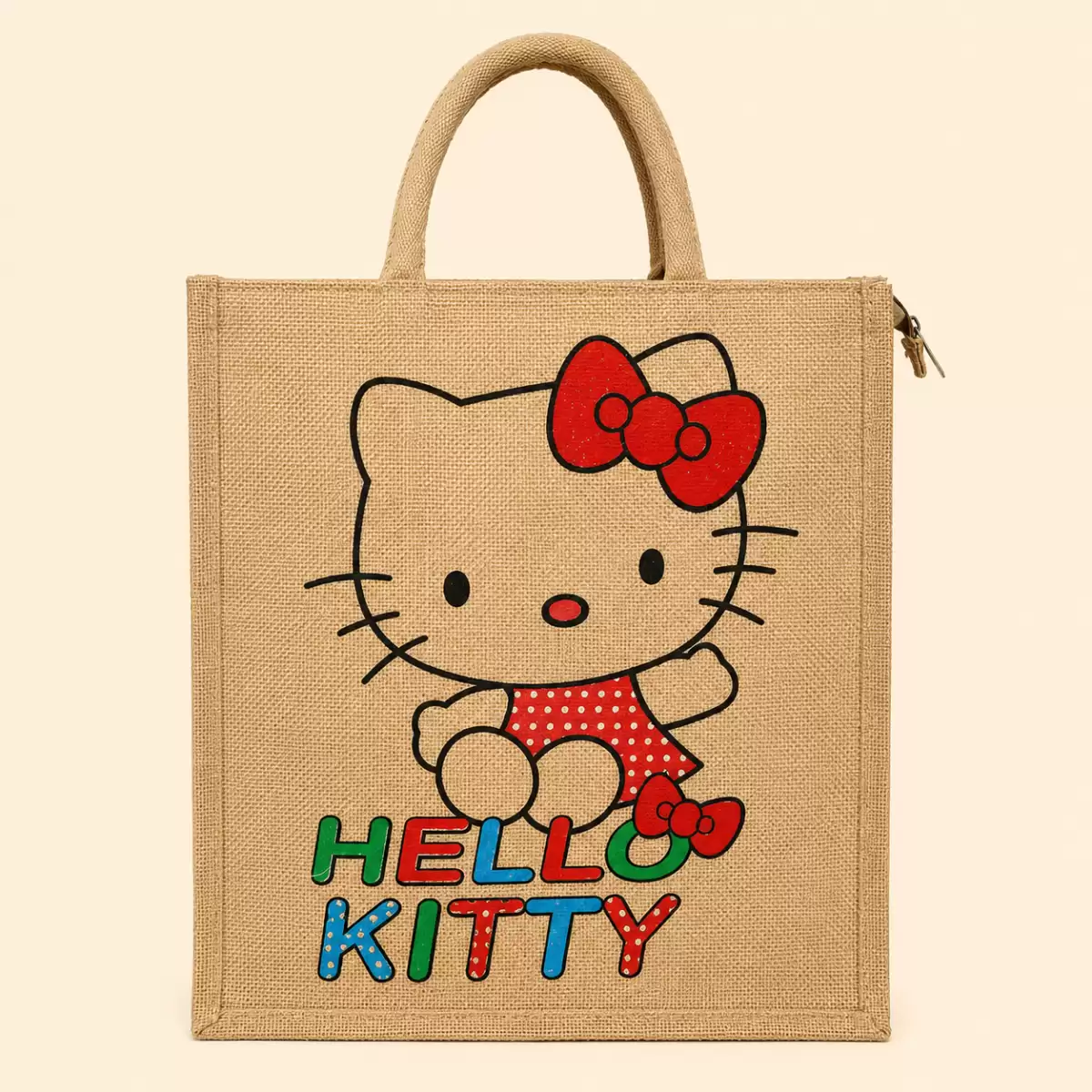 Printed Jute Bag