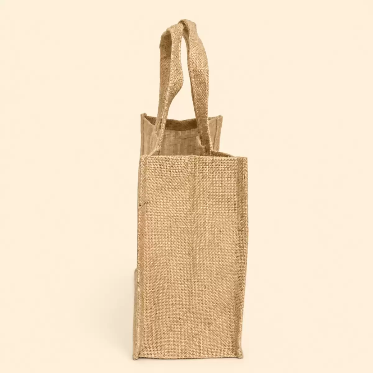 Brown Jute Hand Bag
